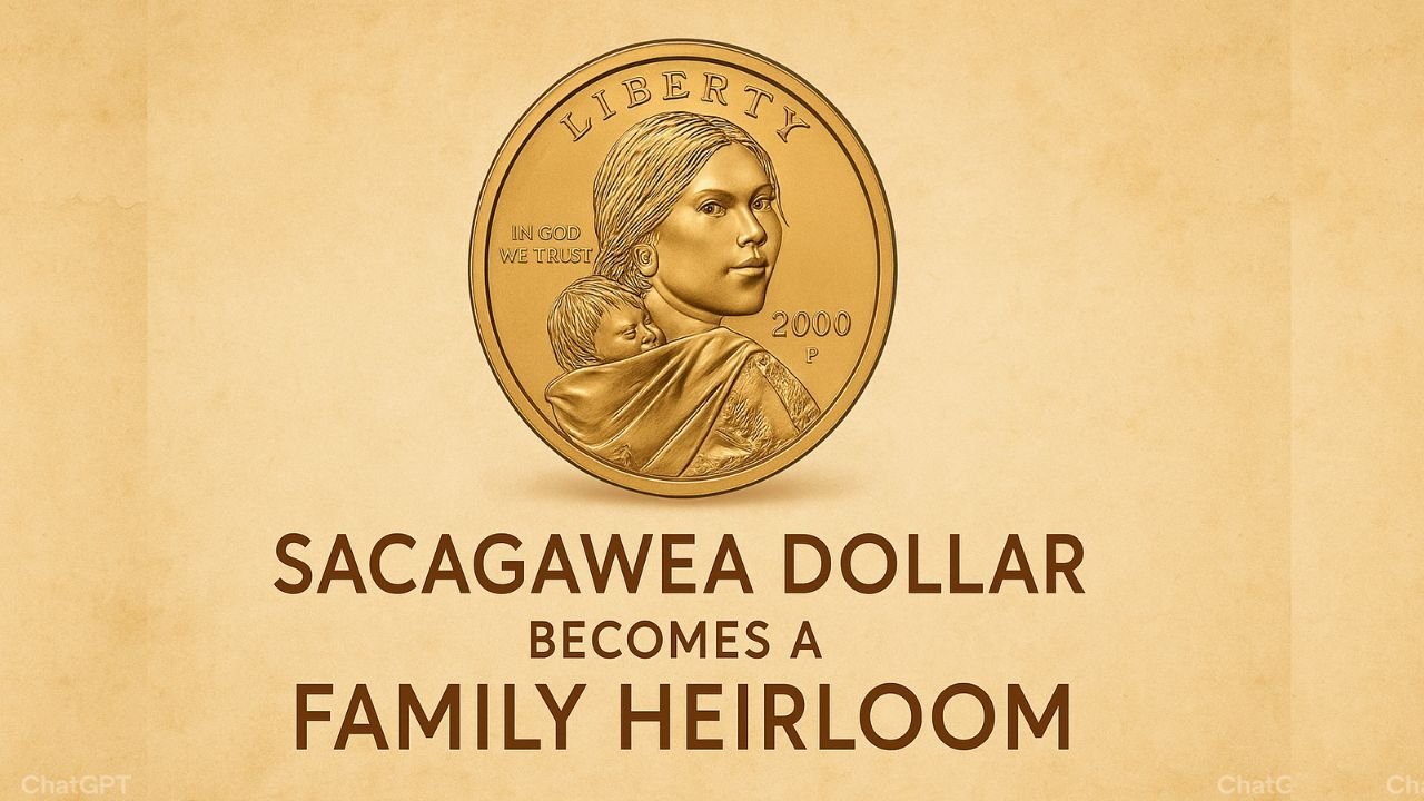 Sacagawea Dollar Gifted to a Baby in 2000 Becomes a Family Heirloom