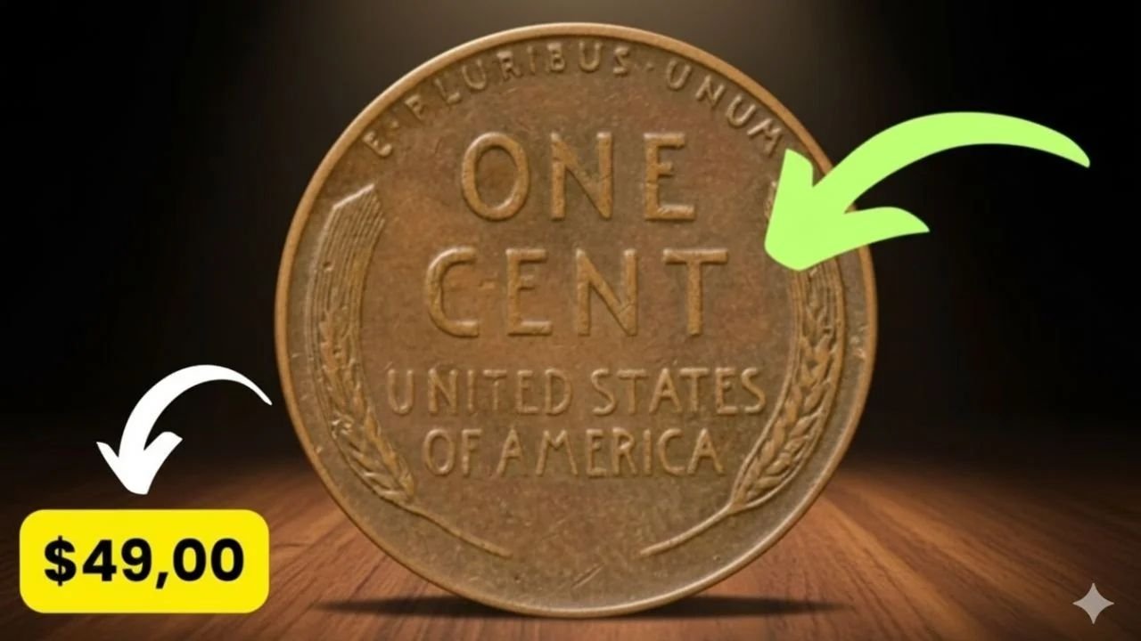 Lincoln Wheat Penny Valued at $49,00